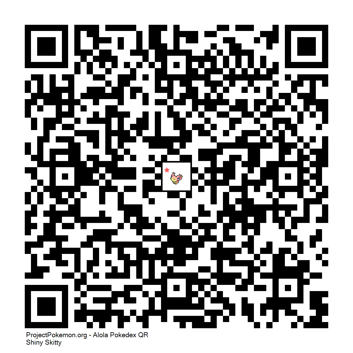 Cdigo QR de Skitty variocolor